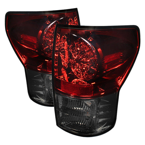 Spyder Toyota Tundra 07-13 LED Tail lights Red Smoke ALT-YD-TTU07-LED-RS OffRoadUSA.com