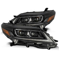 AlphaRex 11-20 Toyota Sienna LUXX-Series Projector Headlights Black OffRoadUSA.com