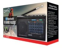 9 Band Radio With Bluetooth Jupiter Gear