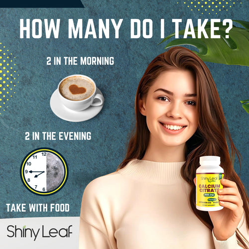 Shiny Leaf Bariatric Multivitamin with Iron and Calcium Citrate 600mg