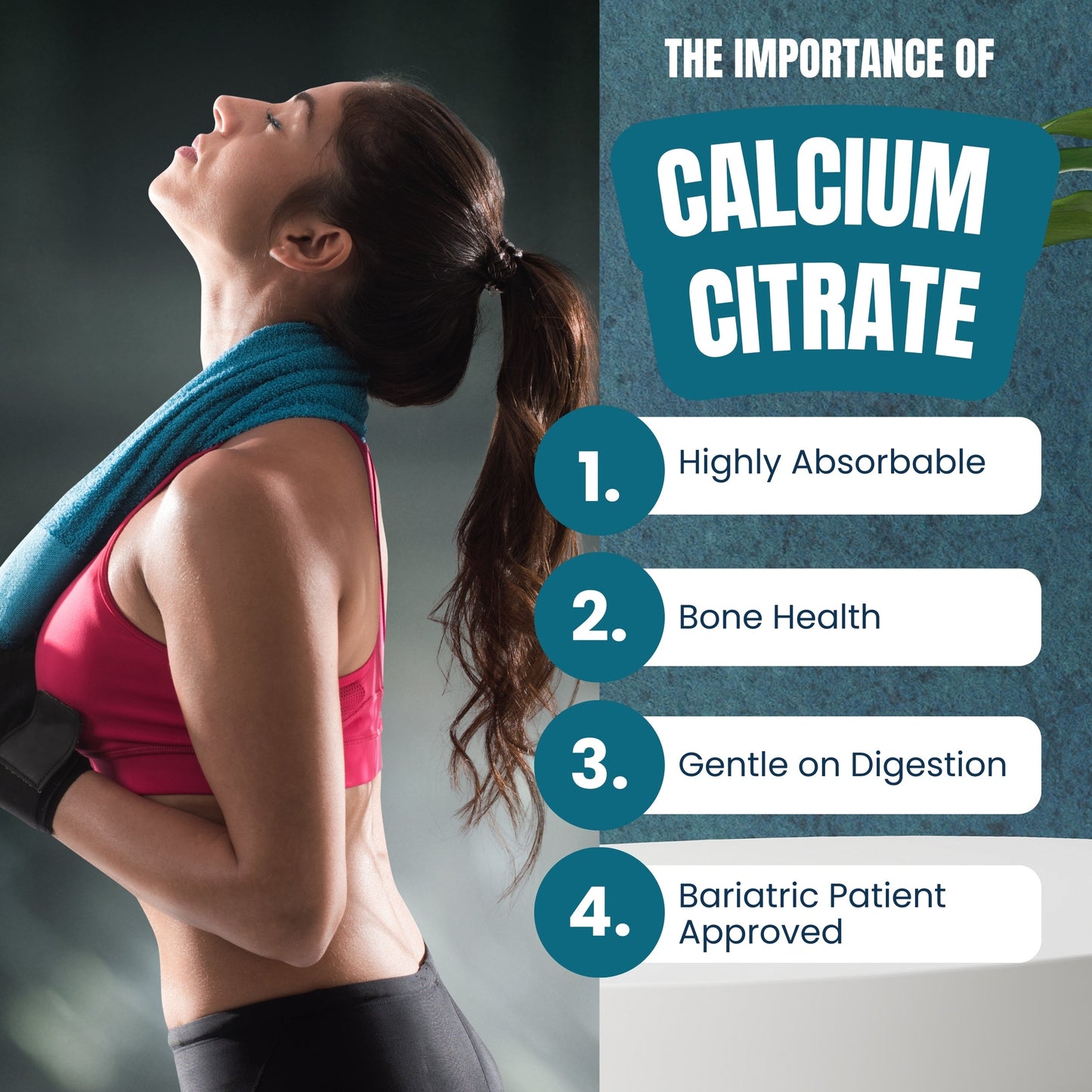 Shiny Leaf Bariatric Calcium Citrate Minis 600mg Tablets with Vitamin D3