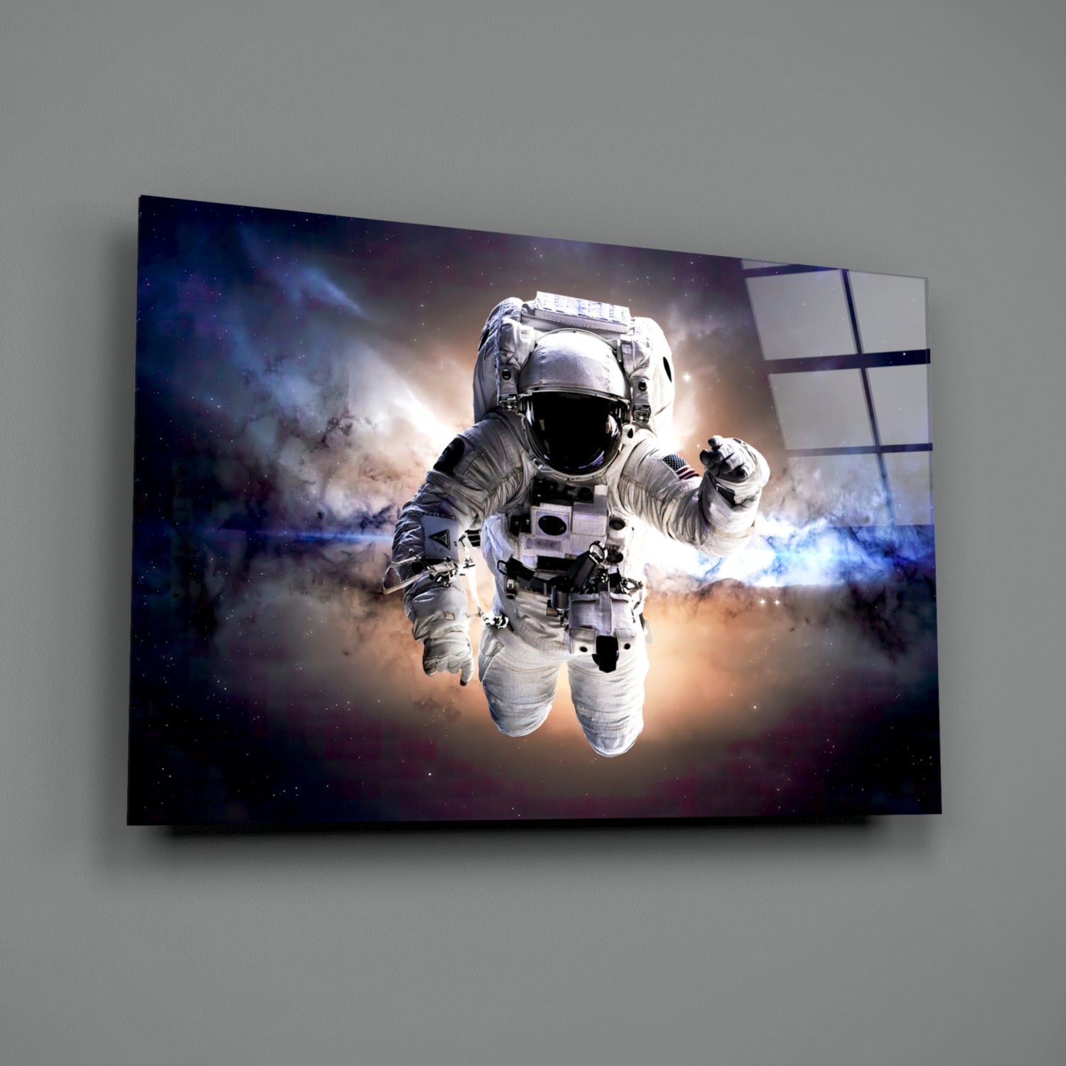 Insigneart USA Insigneart USA Astronaut Glass Wall Art