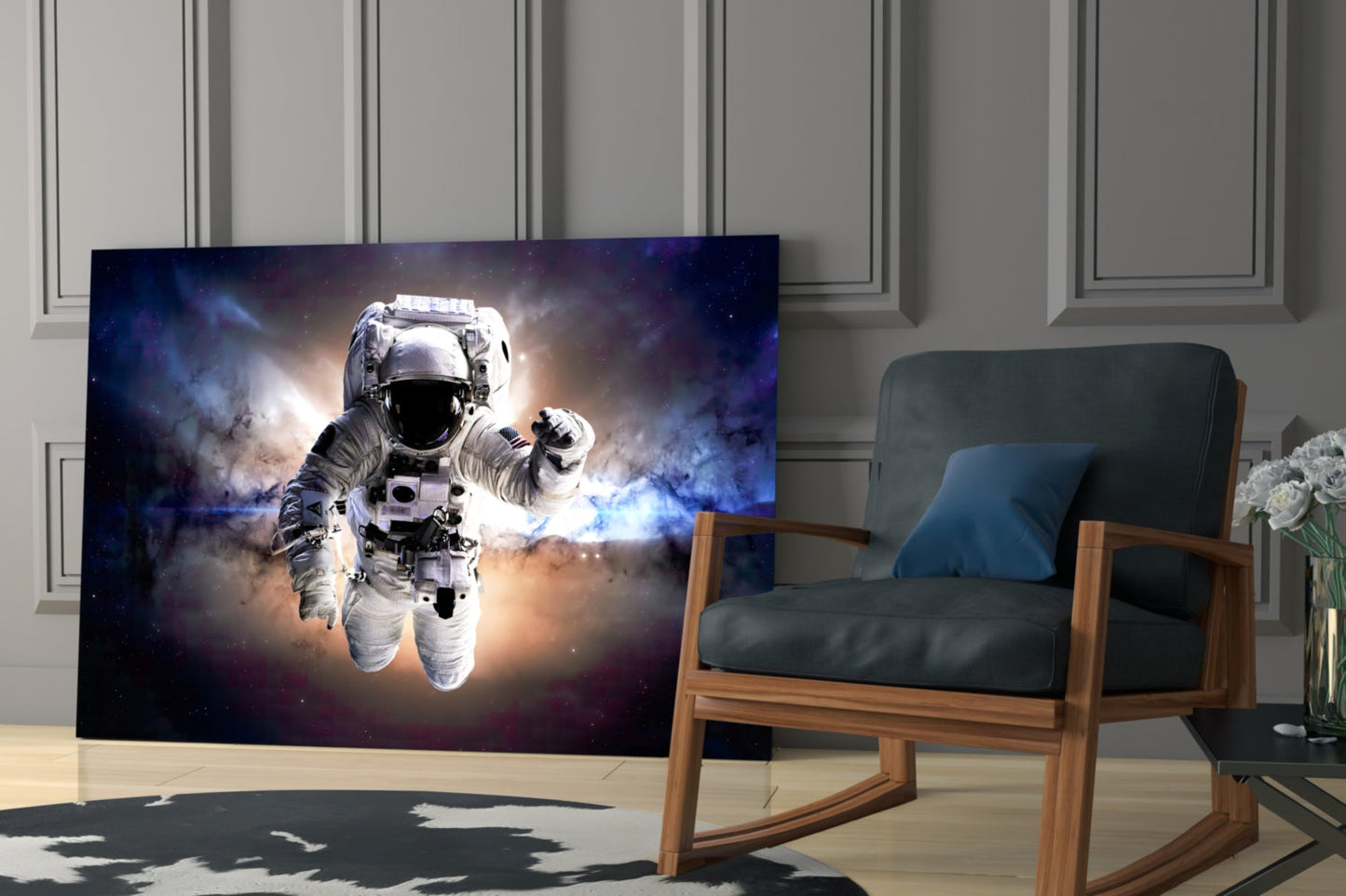 Insigneart USA Insigneart USA Astronaut Glass Wall Art