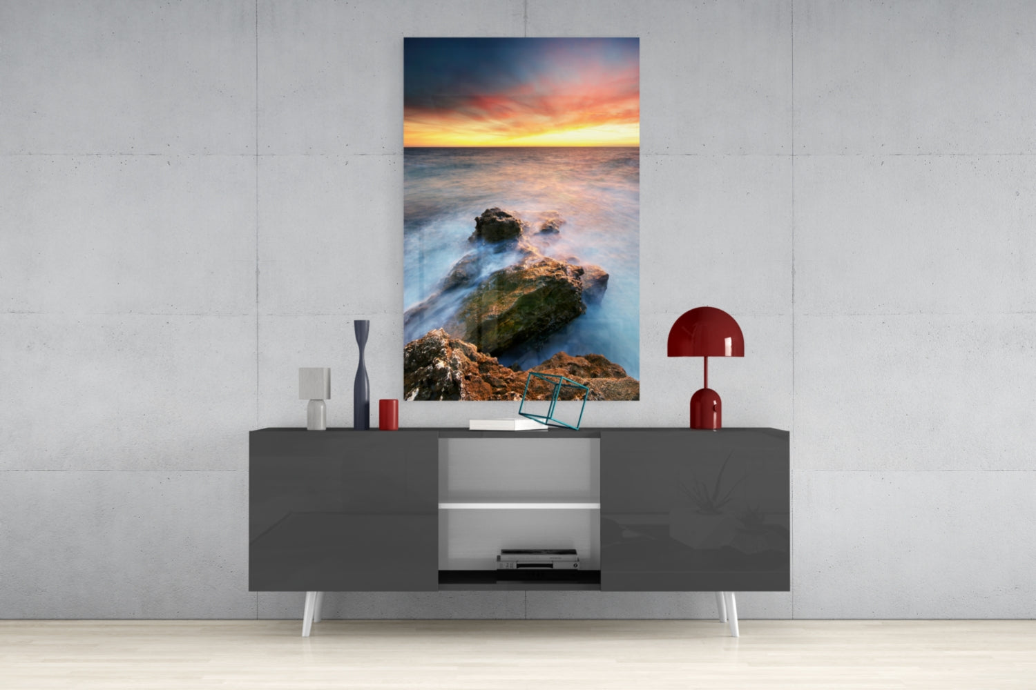 Insigneart USA Insigneart USA Sunset Glass Wall Art