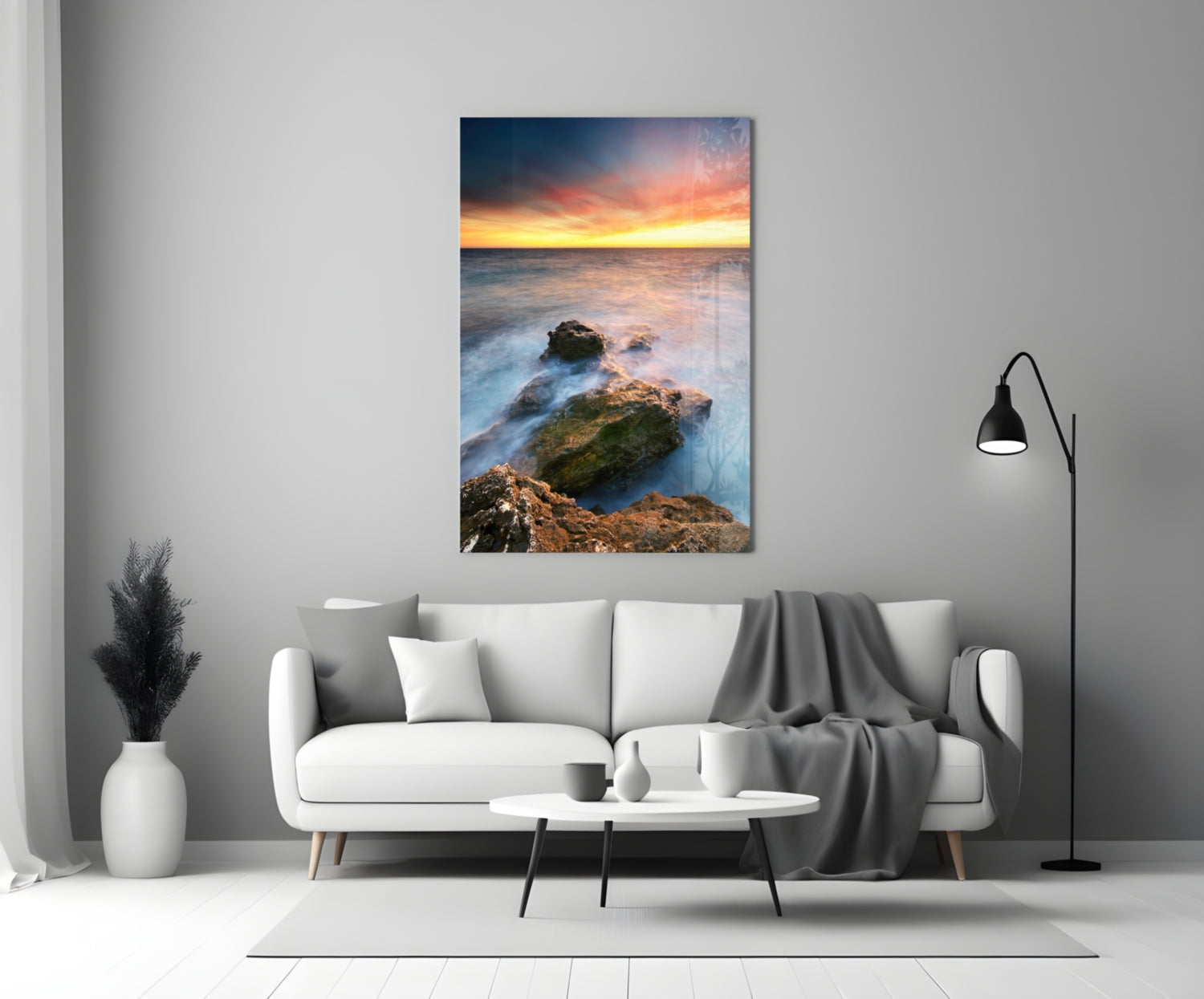 Insigneart USA Insigneart USA Sunset Glass Wall Art