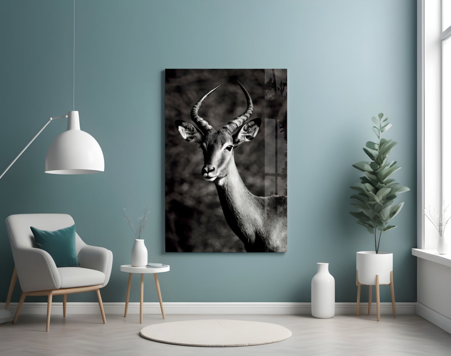 Insigneart USA Insigneart USA Deer Glass Wall Art