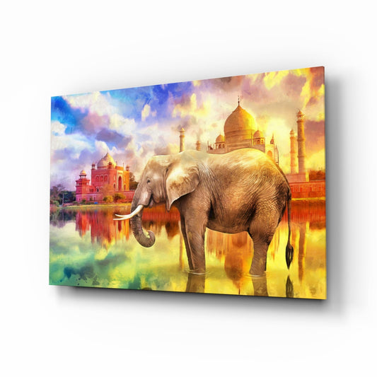 Insigneart USA Insigneart USA Elephant Glass Wall Art