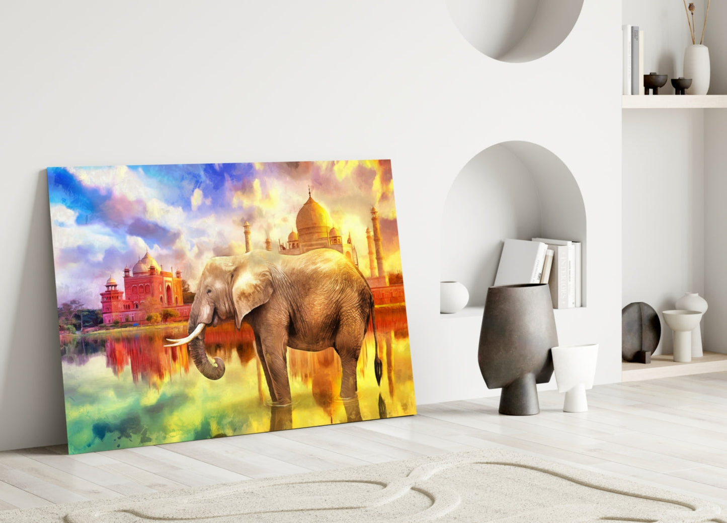 Insigneart USA Insigneart USA Elephant Glass Wall Art