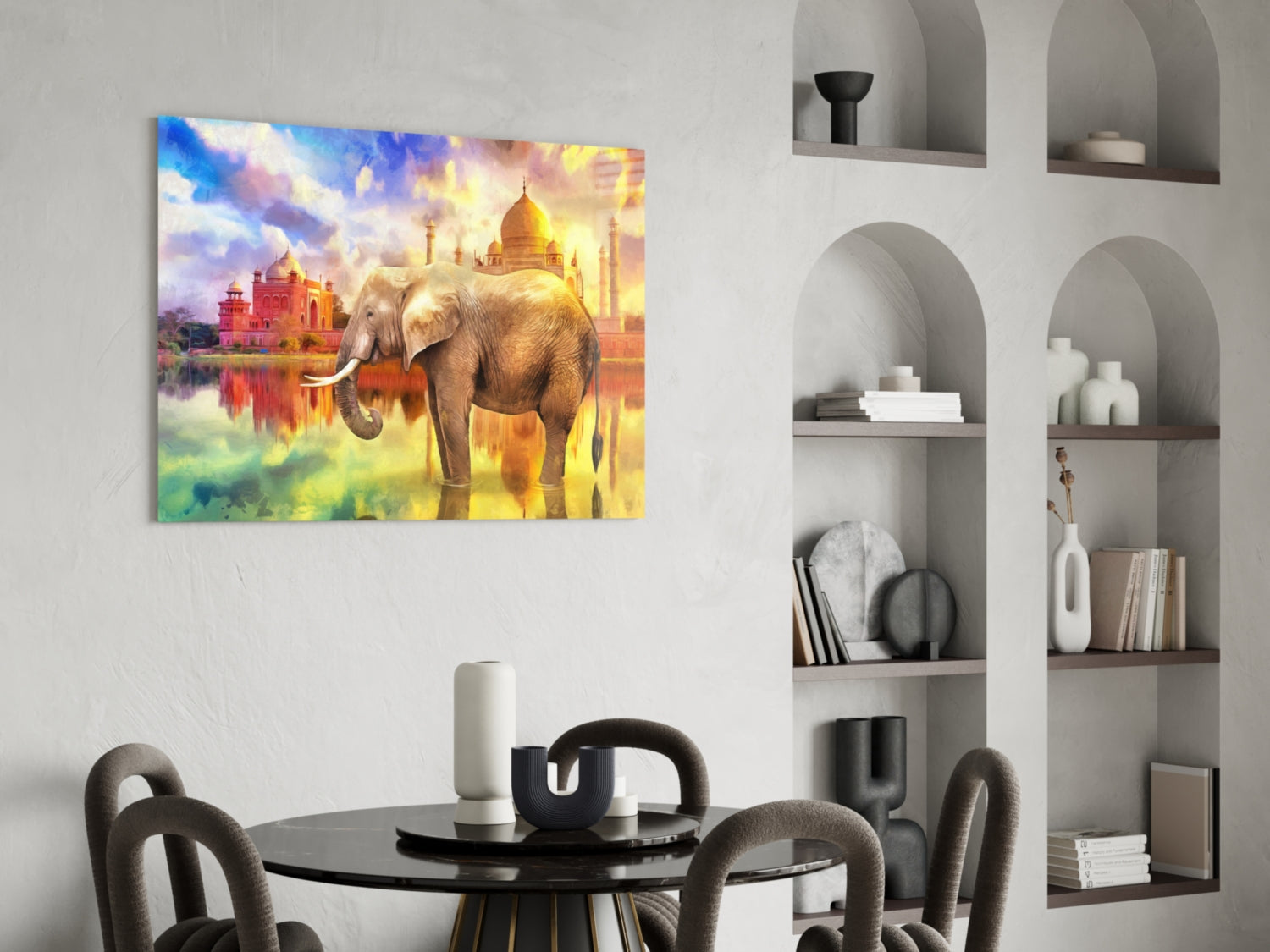 Insigneart USA Insigneart USA Elephant Glass Wall Art
