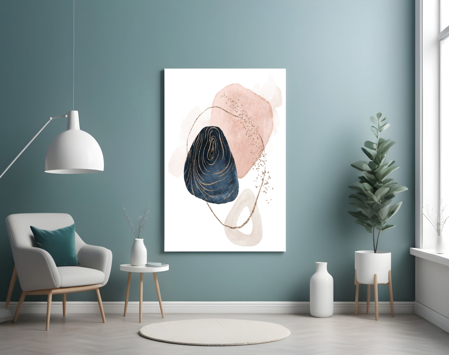 Insigneart USA Insigneart USA Abstract Shapes Glass Wall Art