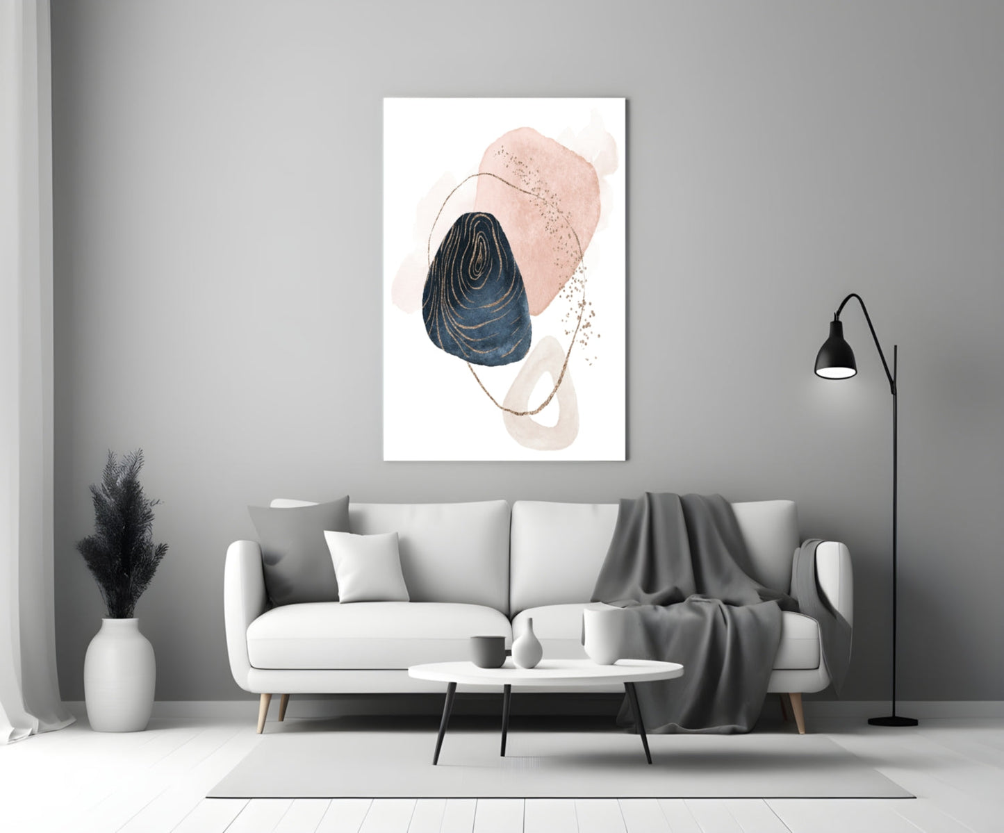 Insigneart USA Insigneart USA Abstract Shapes Glass Wall Art