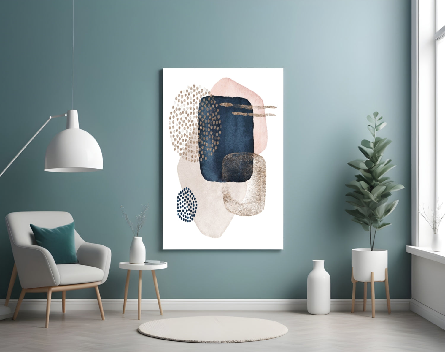 Insigneart USA Insigneart USA Abstract Shapes Glass Wall Art