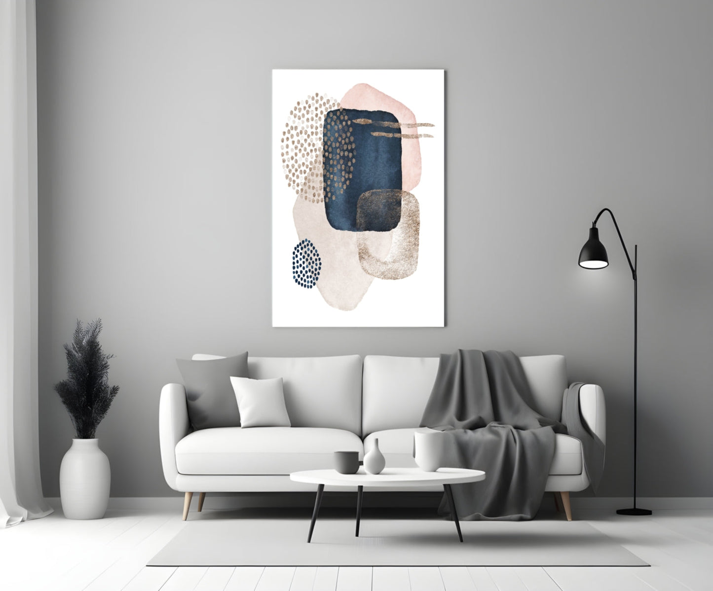 Insigneart USA Insigneart USA Abstract Shapes Glass Wall Art