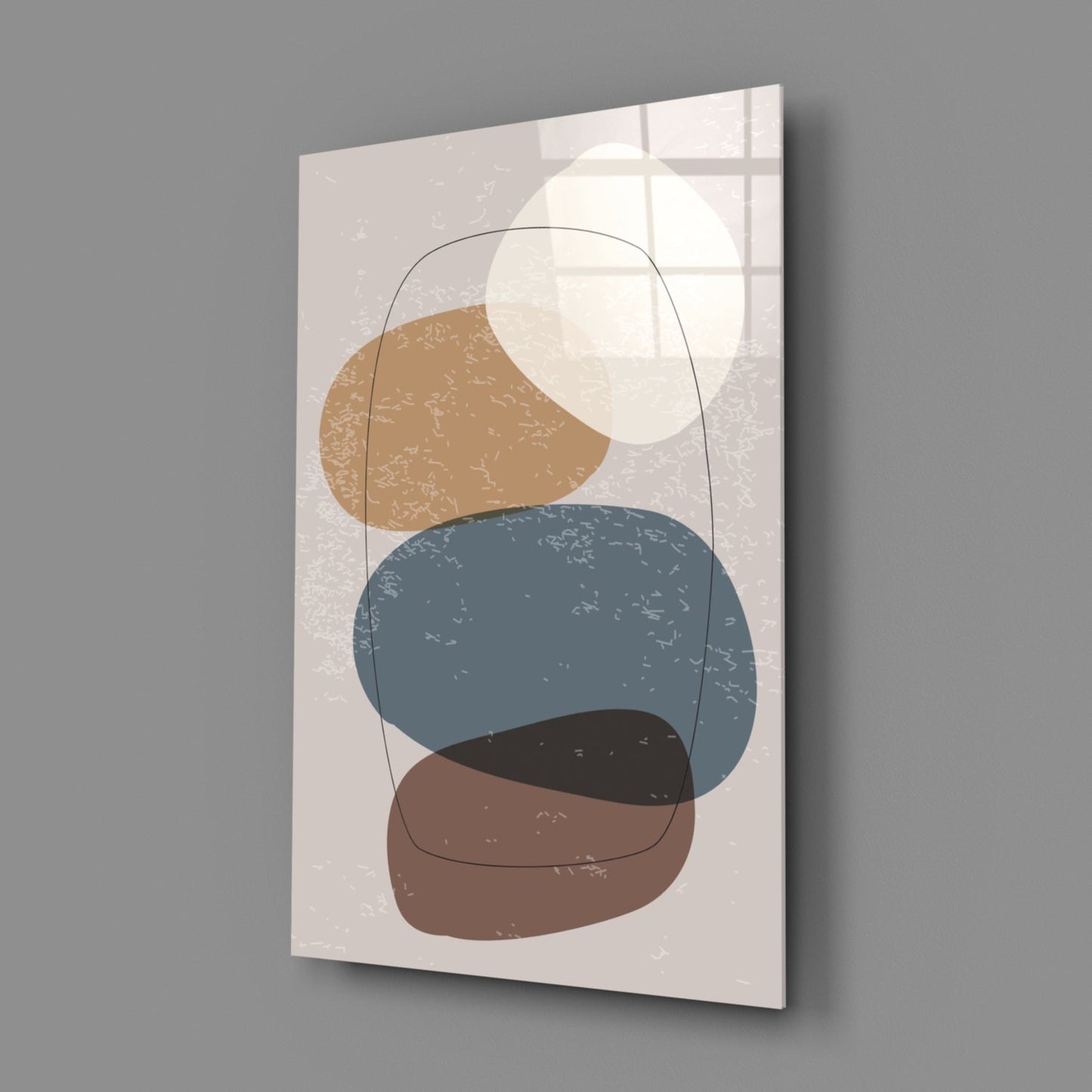 Insigneart USA Insigneart USA Abstract Shapes Glass Wall Art