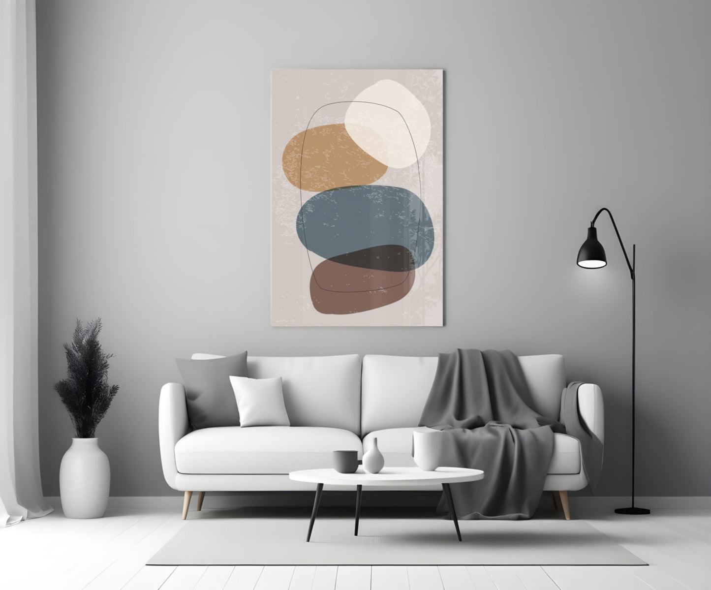 Insigneart USA Insigneart USA Abstract Shapes Glass Wall Art