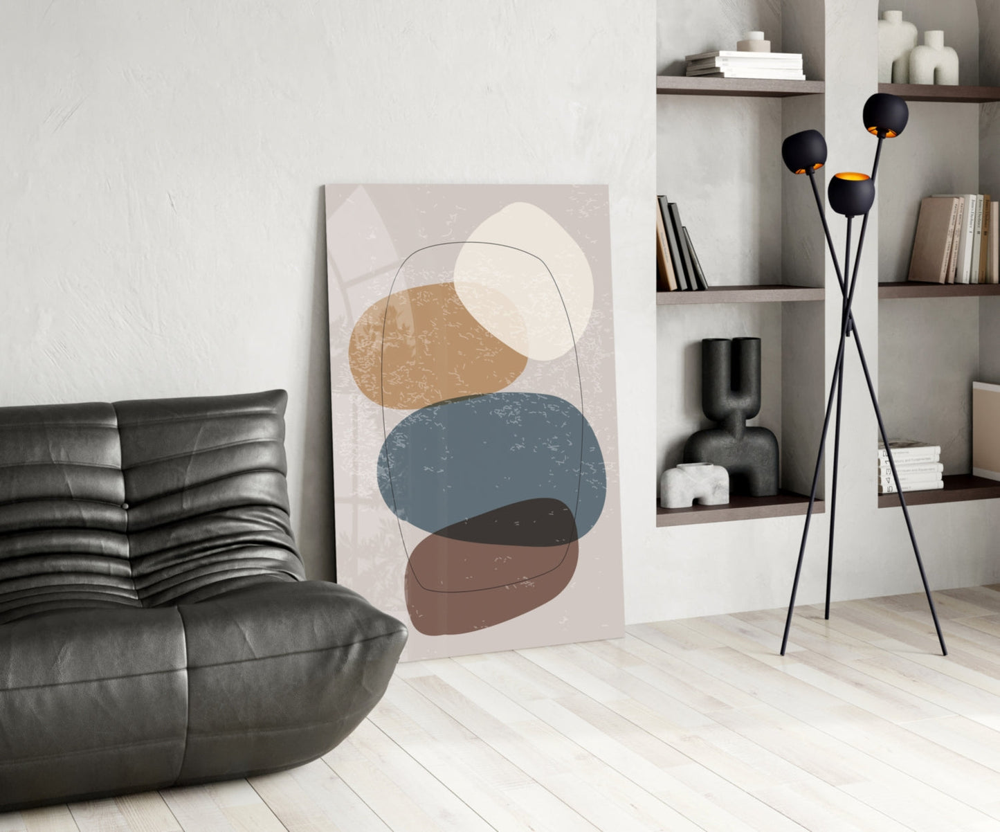 Insigneart USA Insigneart USA Abstract Shapes Glass Wall Art