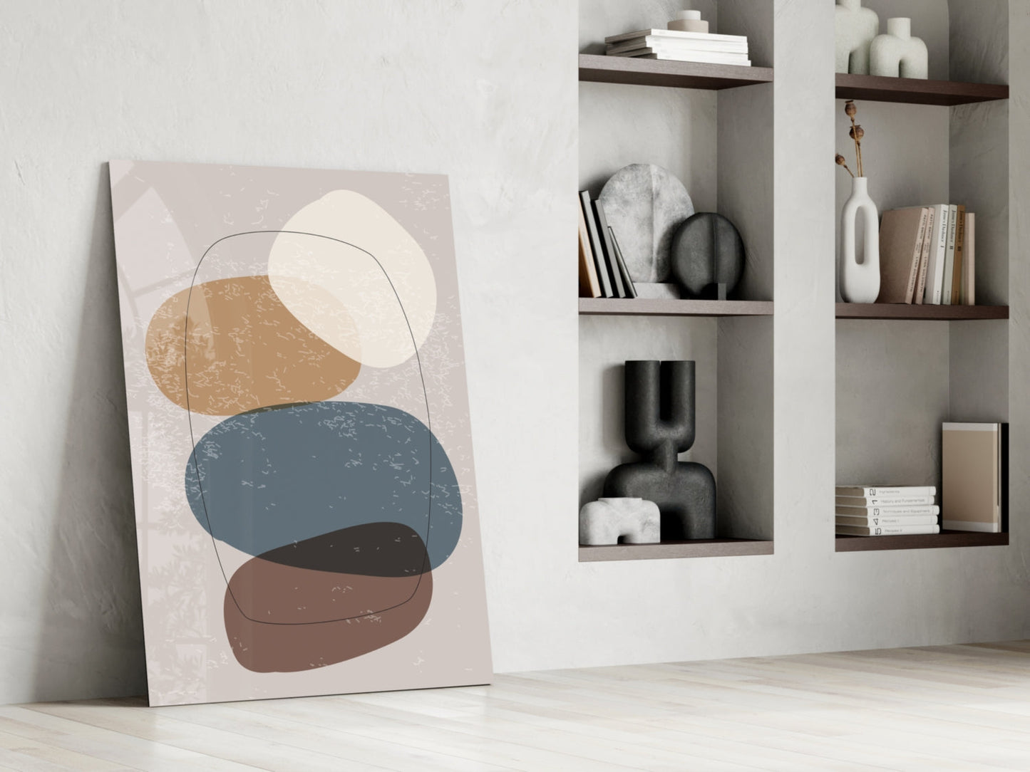 Insigneart USA Insigneart USA Abstract Shapes Glass Wall Art