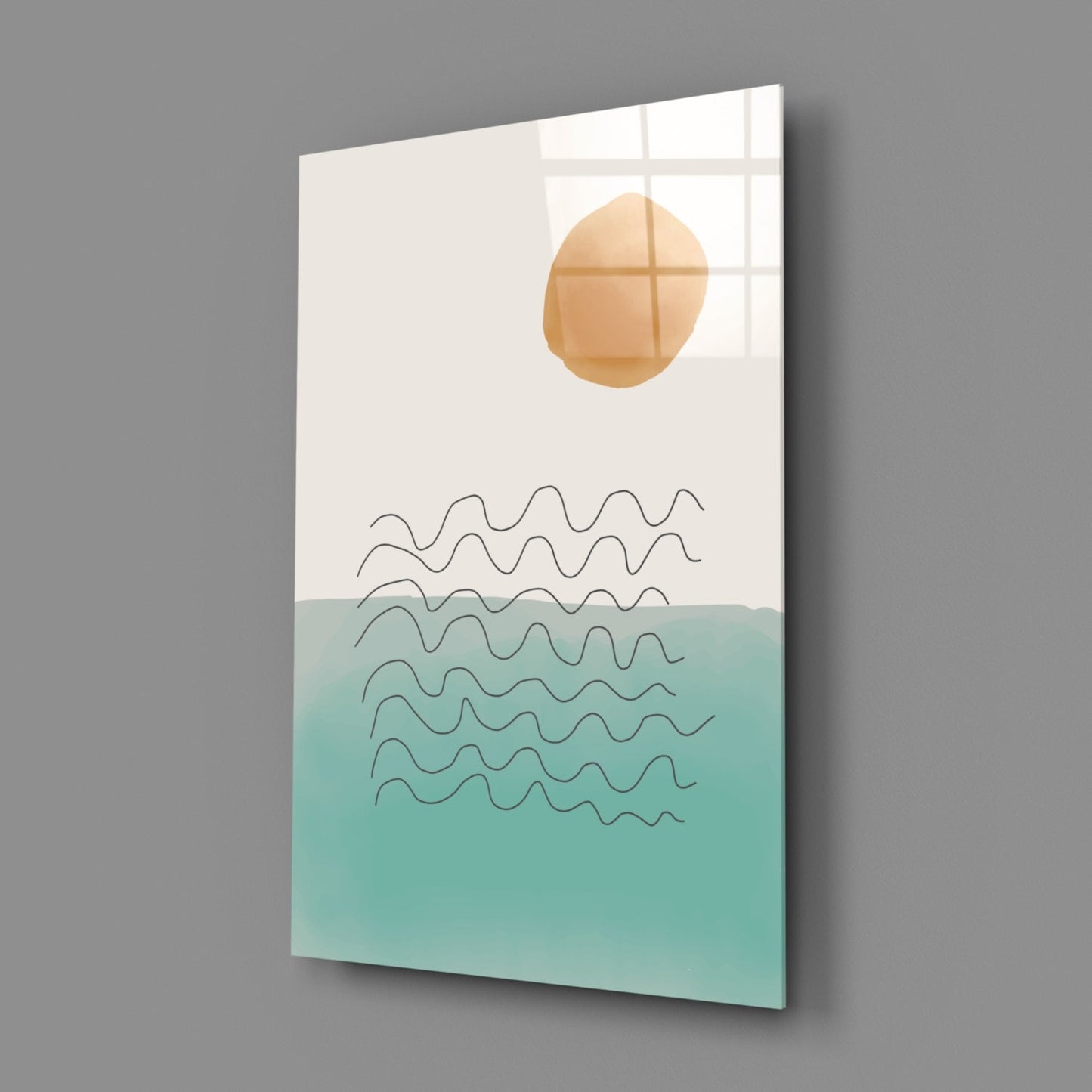 Insigneart USA Insigneart USA Abstract Shapes Glass Wall Art