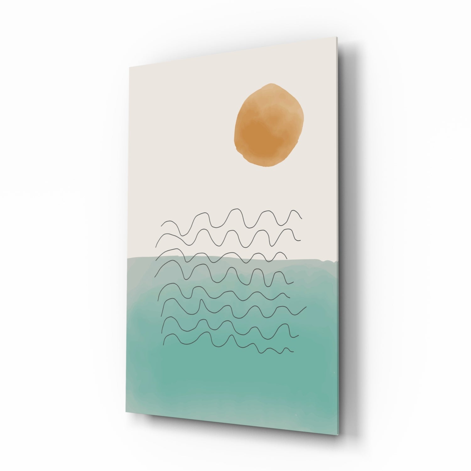 Insigneart USA Insigneart USA Abstract Shapes Glass Wall Art