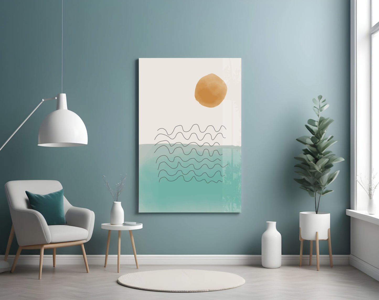 Insigneart USA Insigneart USA Abstract Shapes Glass Wall Art