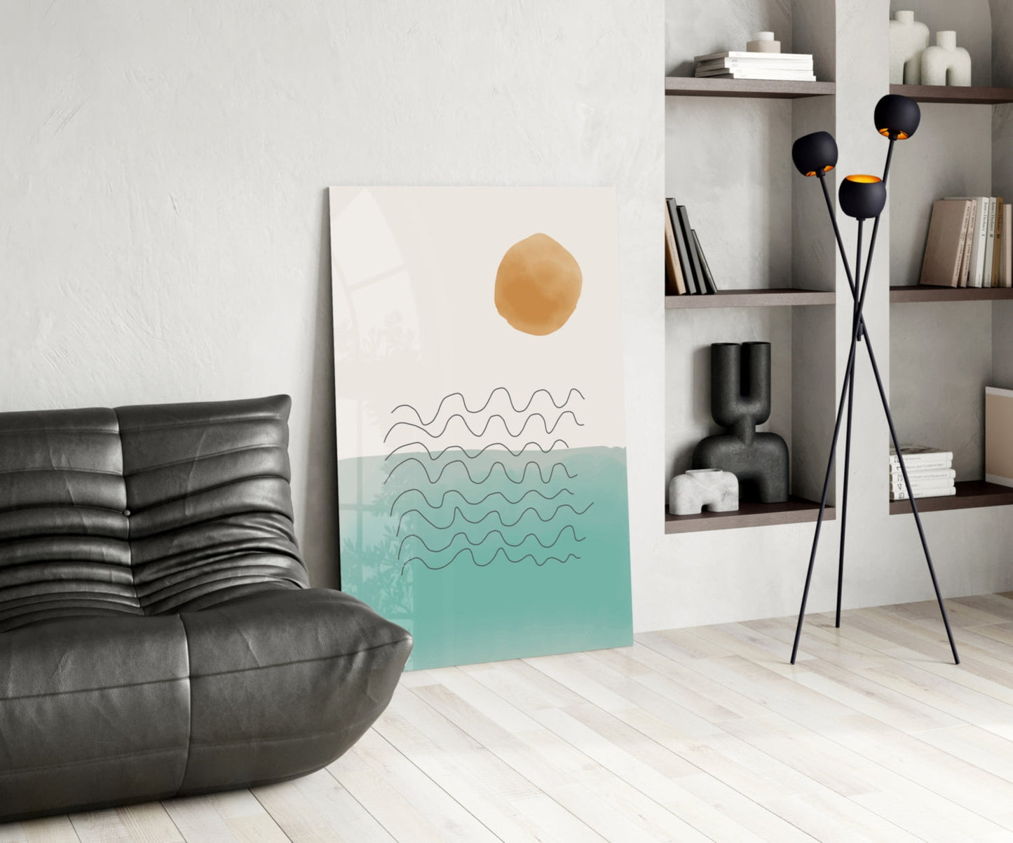 Insigneart USA Insigneart USA Abstract Shapes Glass Wall Art