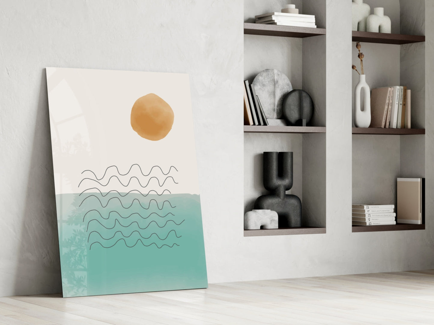 Insigneart USA Insigneart USA Abstract Shapes Glass Wall Art