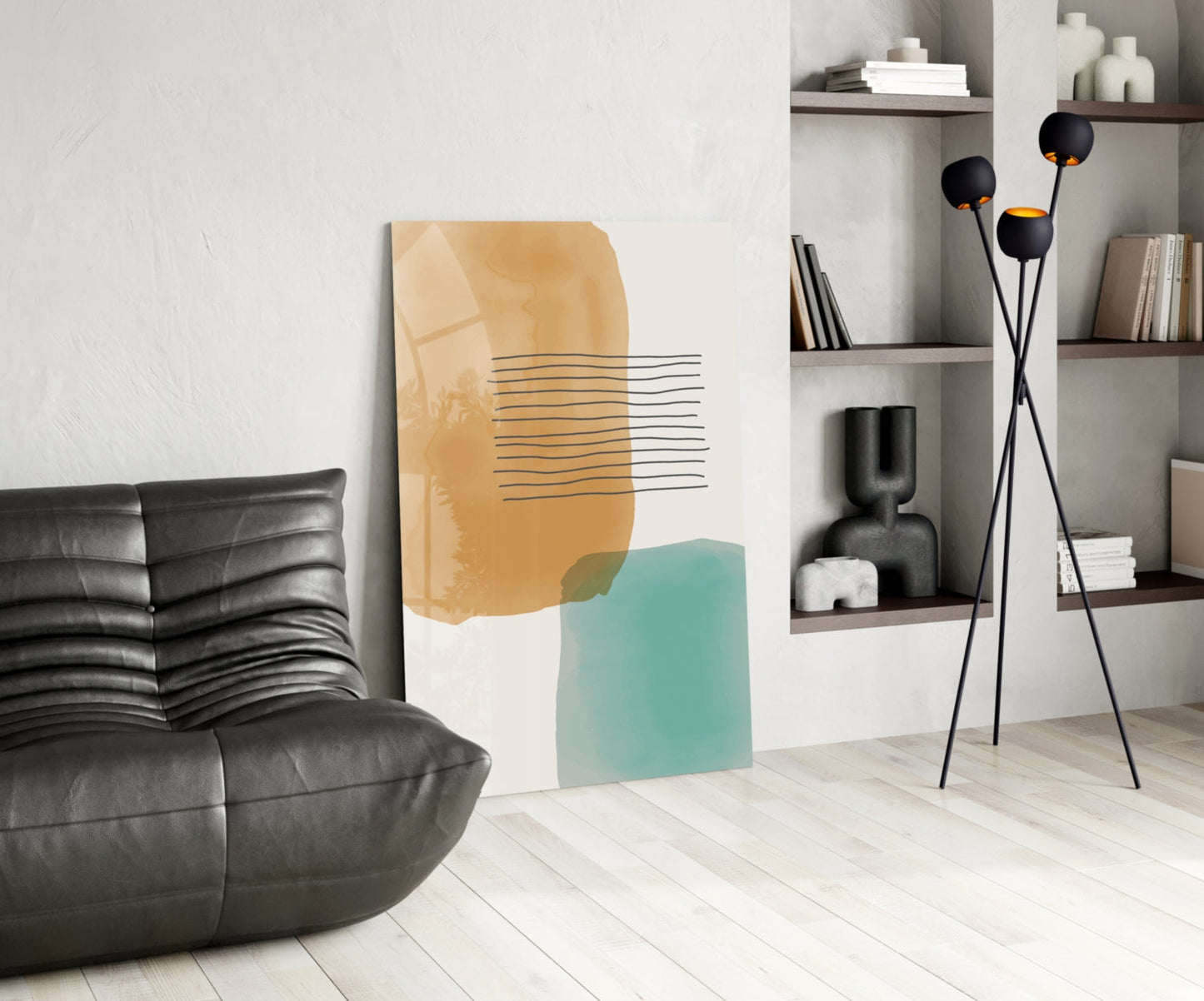 Insigneart USA Insigneart USA Abstract Shapes Glass Wall Art