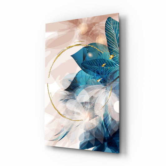 Insigneart USA Insigneart USA Abstract Flower Glass Wall Art