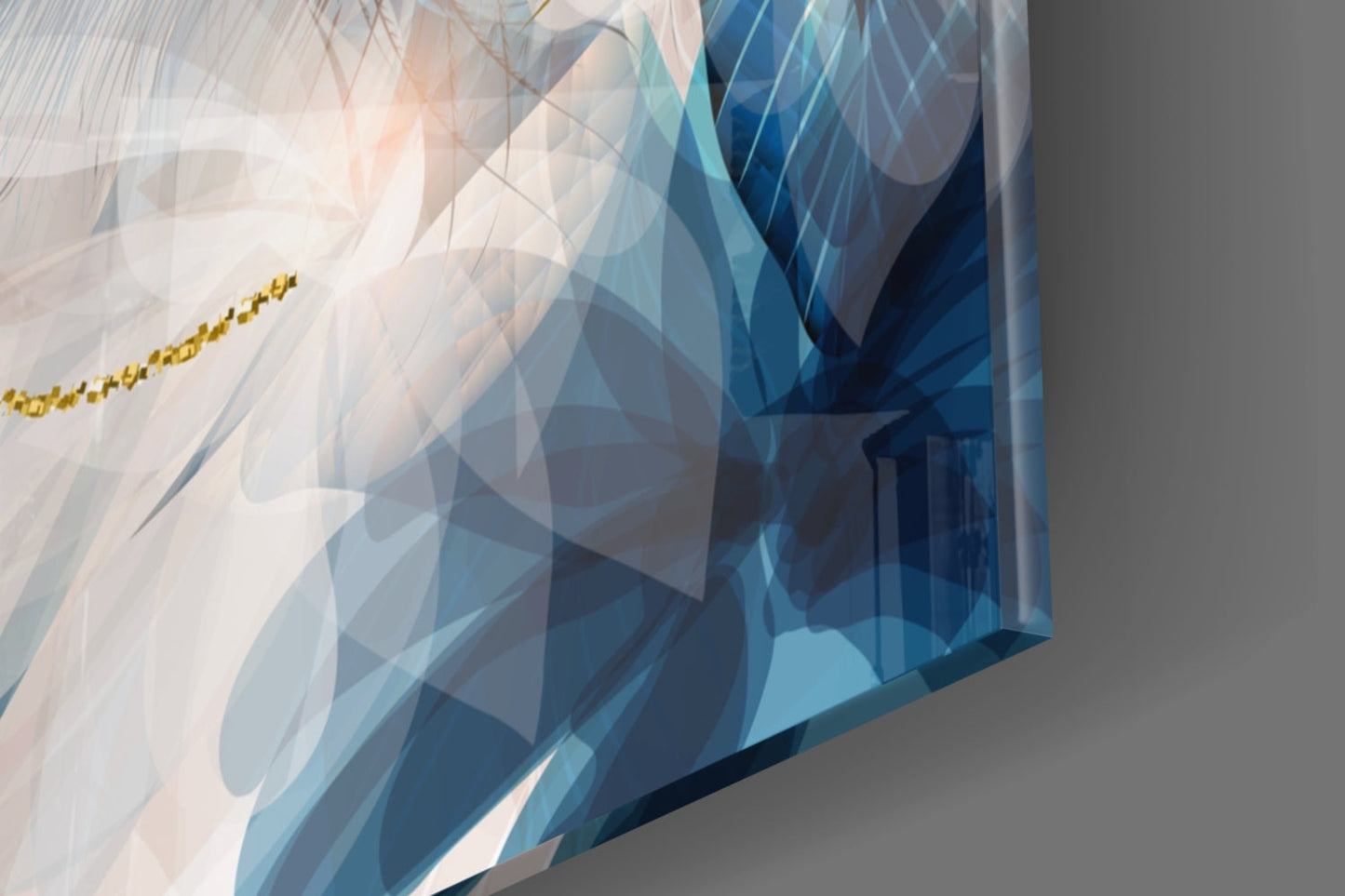 Insigneart USA Insigneart USA Abstract Flower Glass Wall Art
