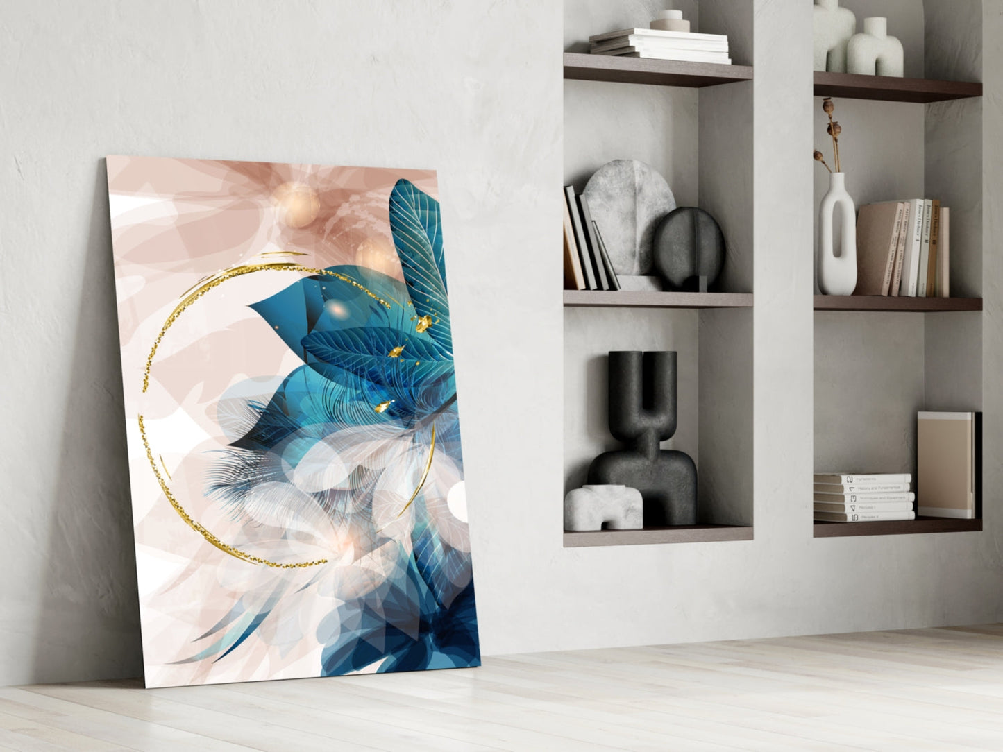 Insigneart USA Insigneart USA Abstract Flower Glass Wall Art
