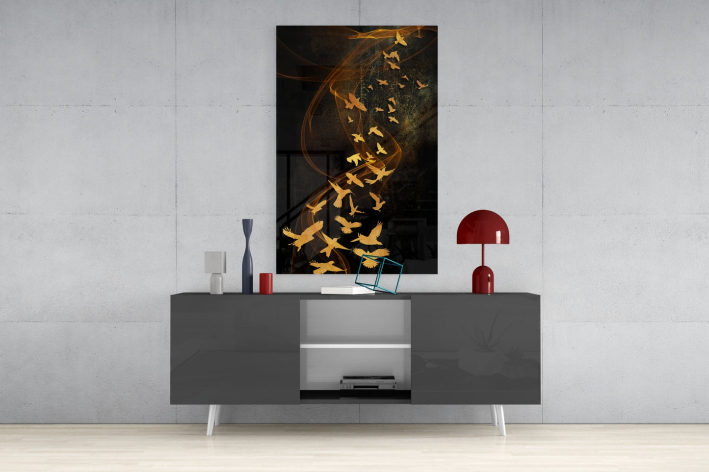 Insigneart USA Insigneart USA Birds Glass Wall Art