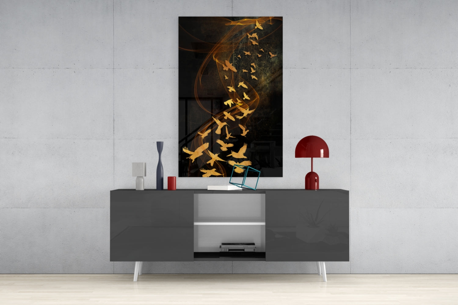 Insigneart USA Insigneart USA Birds Glass Wall Art