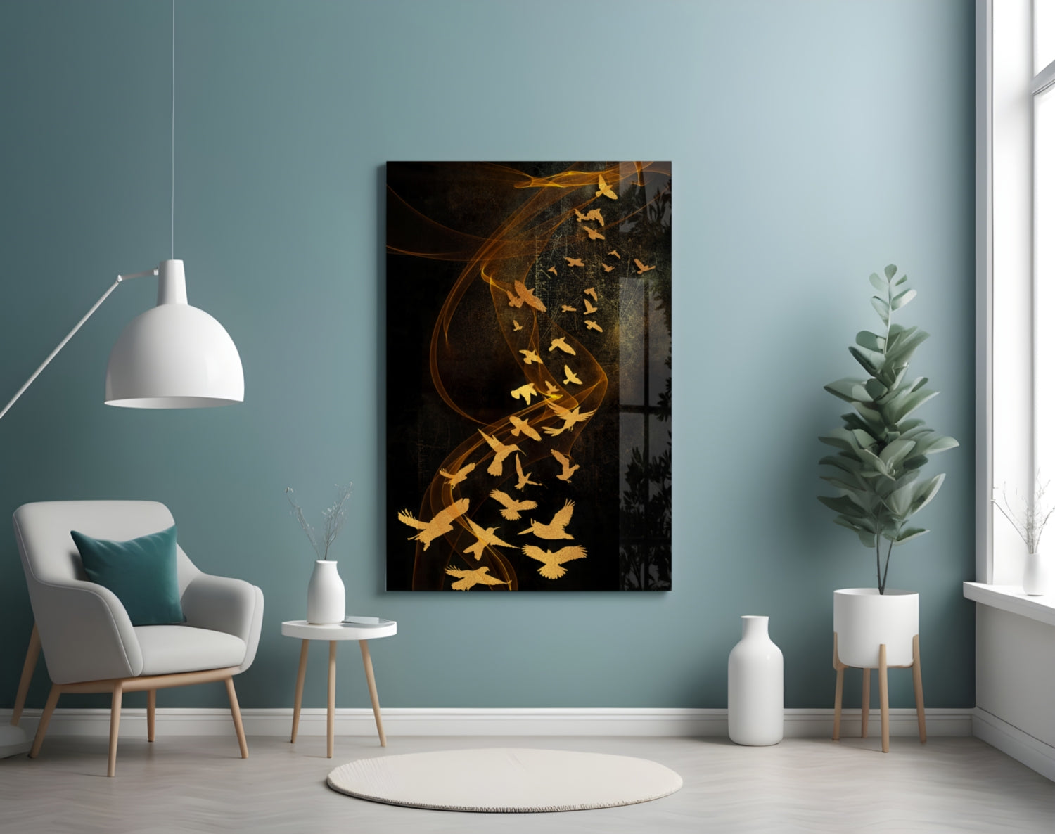 Insigneart USA Insigneart USA Birds Glass Wall Art