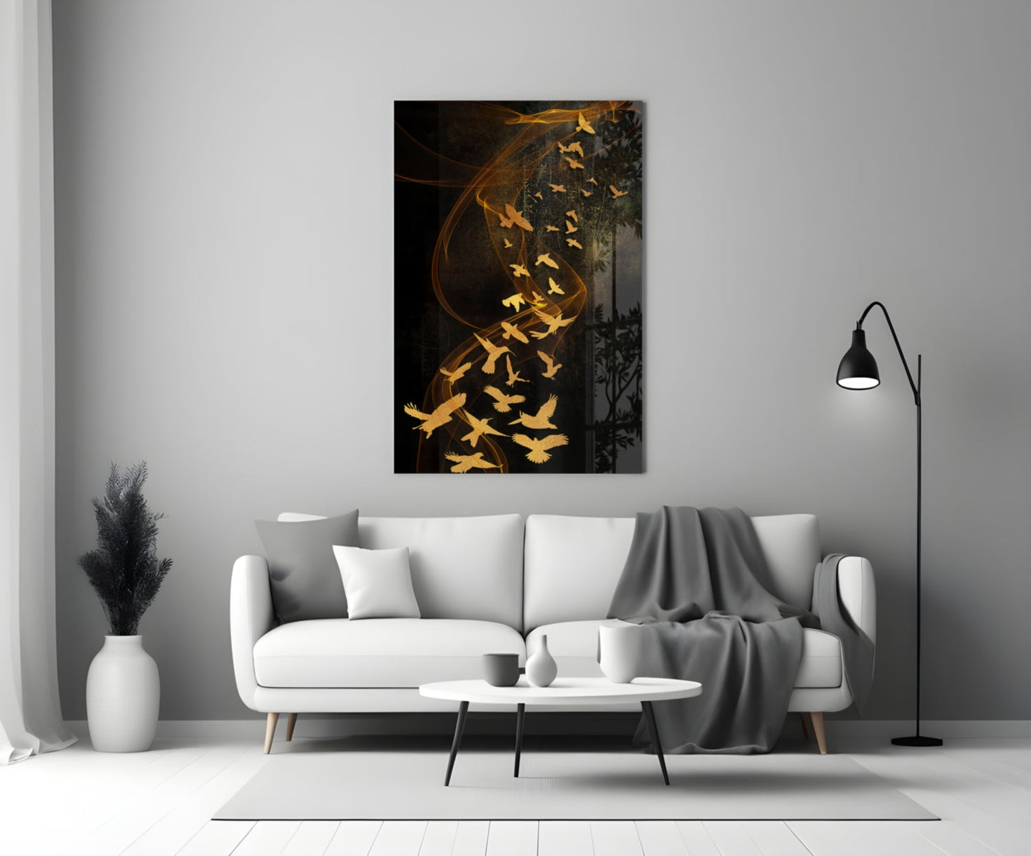 Insigneart USA Insigneart USA Birds Glass Wall Art