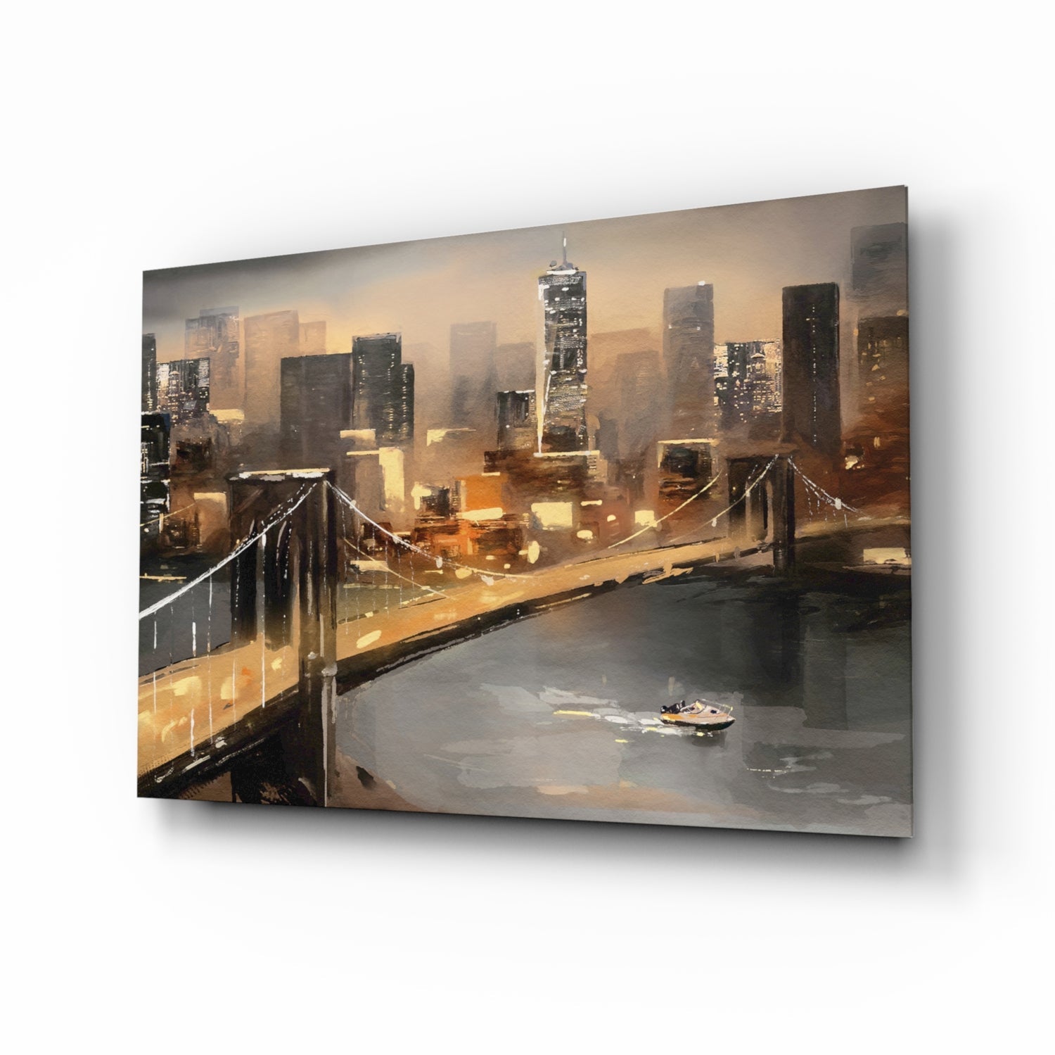 Insigneart USA Insigneart USA City Glass Wall Art