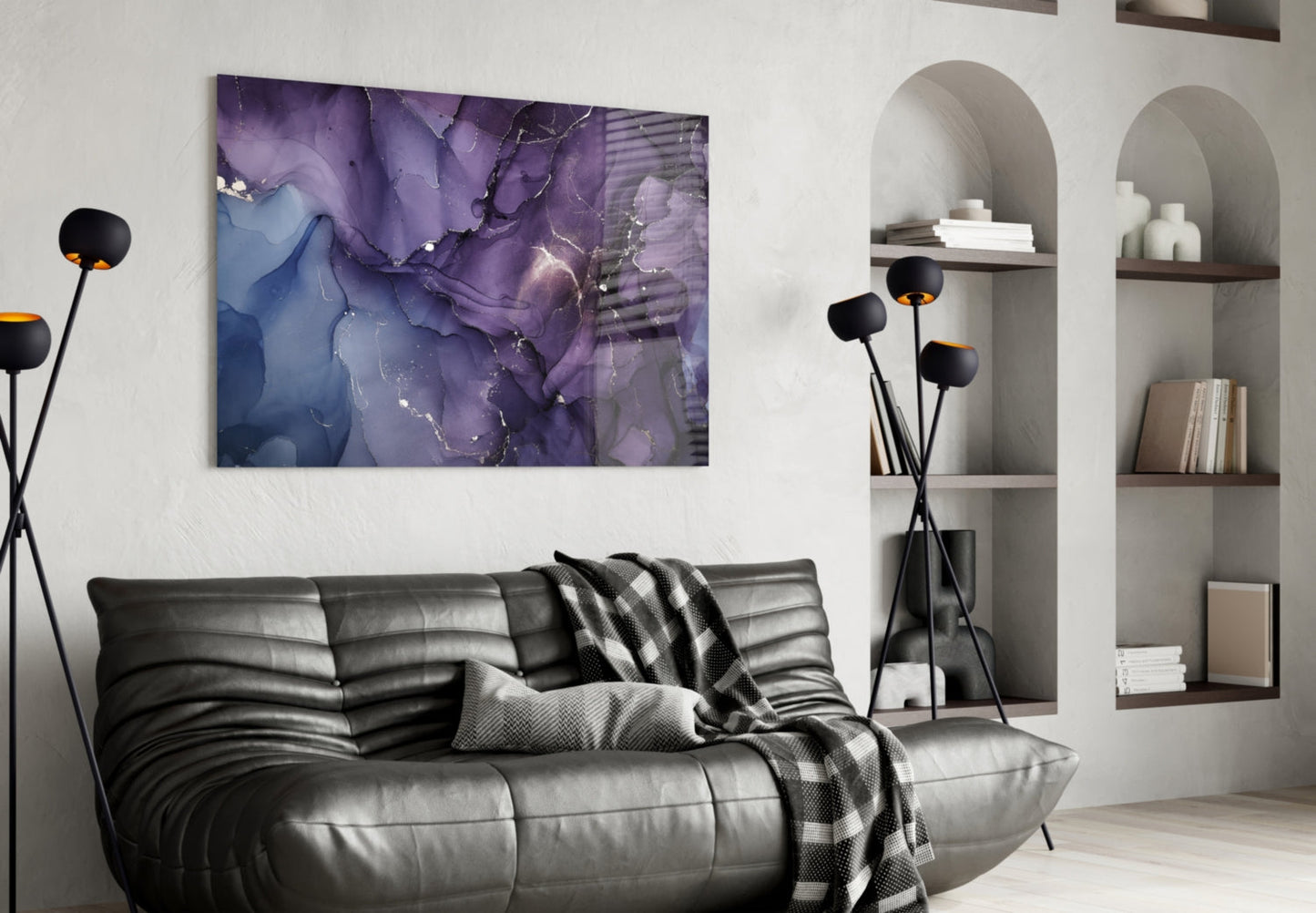 Insigneart USA Insigneart USA Abstract Depth Glass Wall Art