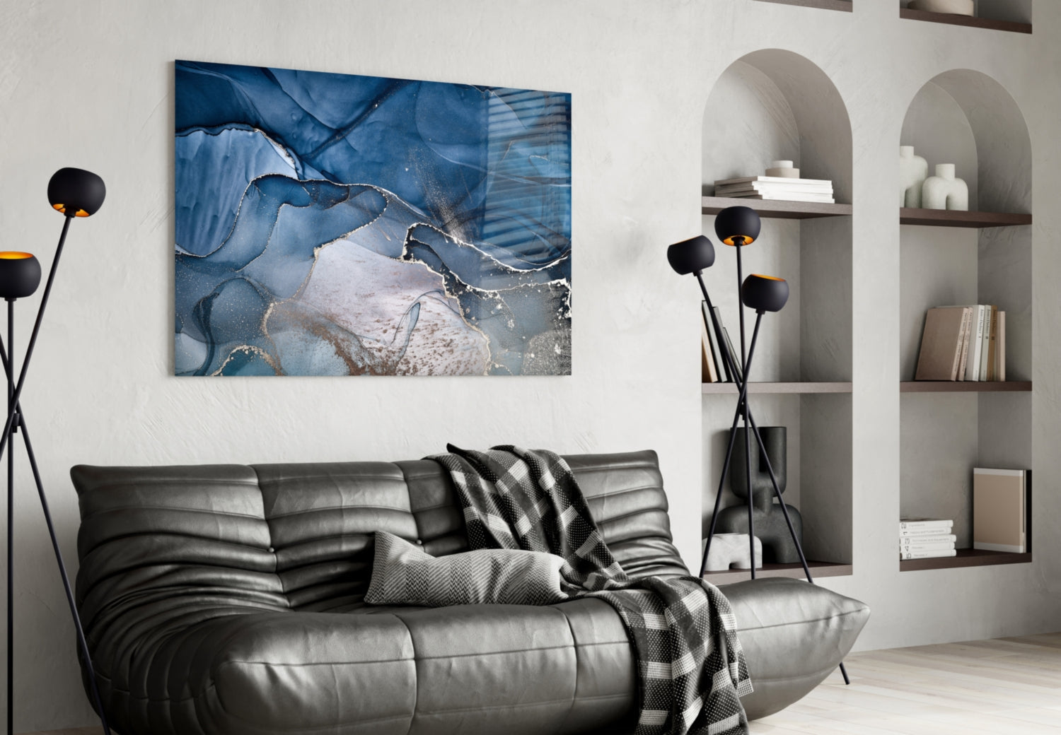 Insigneart USA Insigneart USA Abstract Depth Glass Wall Art