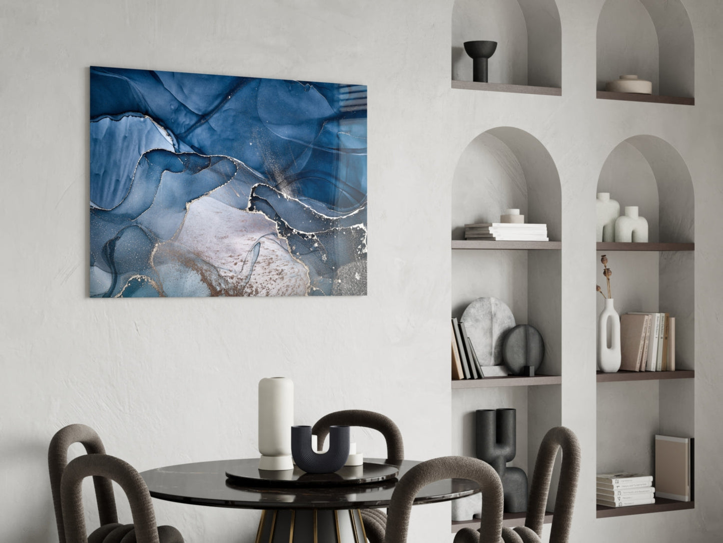 Insigneart USA Insigneart USA Abstract Depth Glass Wall Art