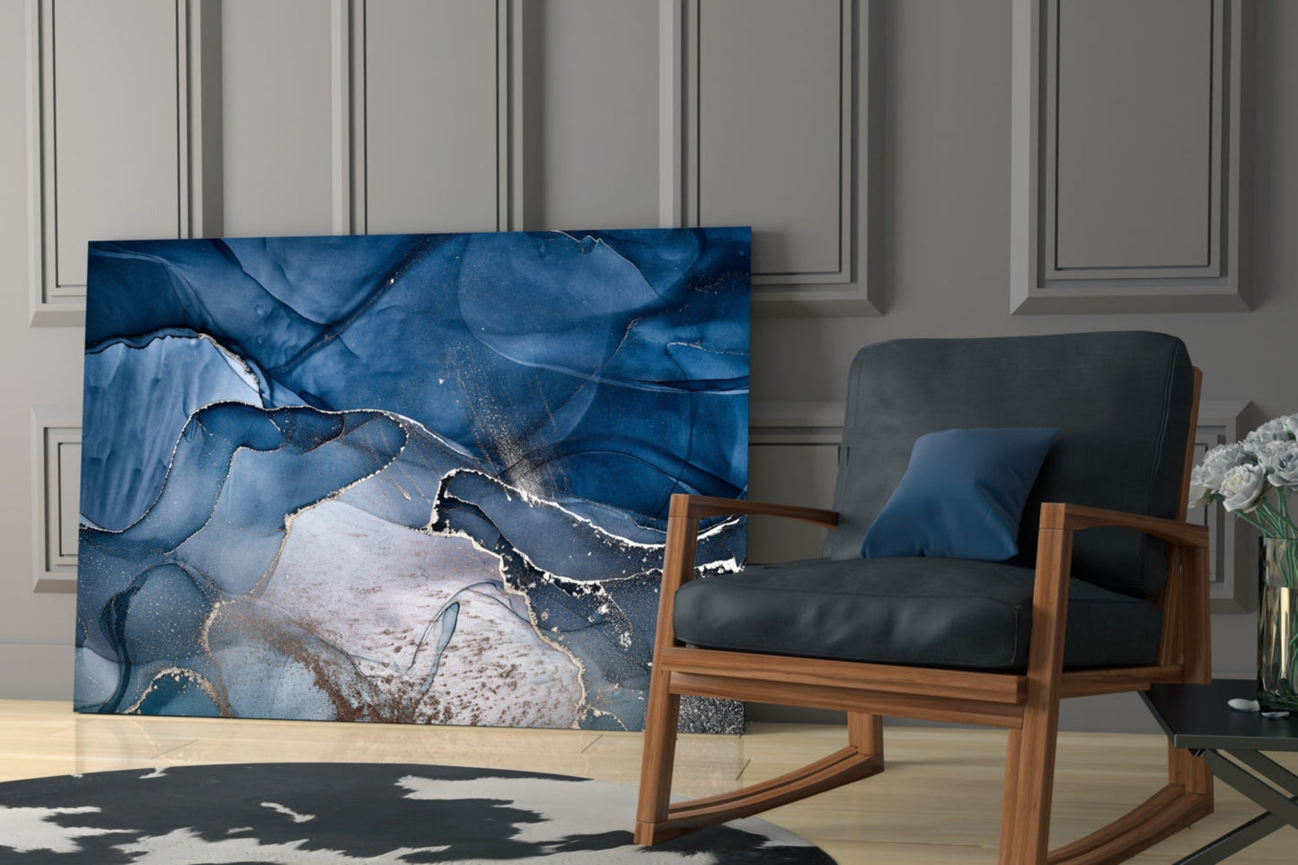 Insigneart USA Insigneart USA Abstract Depth Glass Wall Art