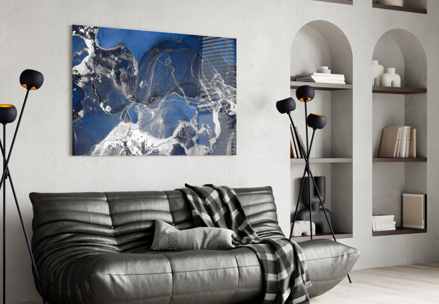 Insigneart USA Insigneart USA Abstract Depth Glass Wall Art