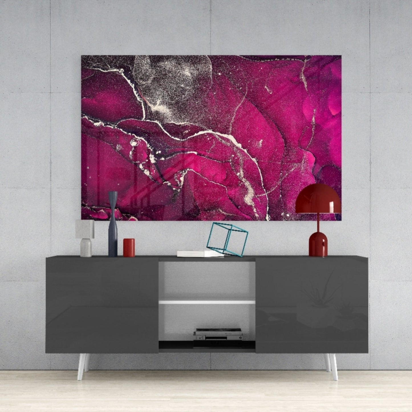 Insigneart USA Insigneart USA Abstract Depth Glass Wall Art