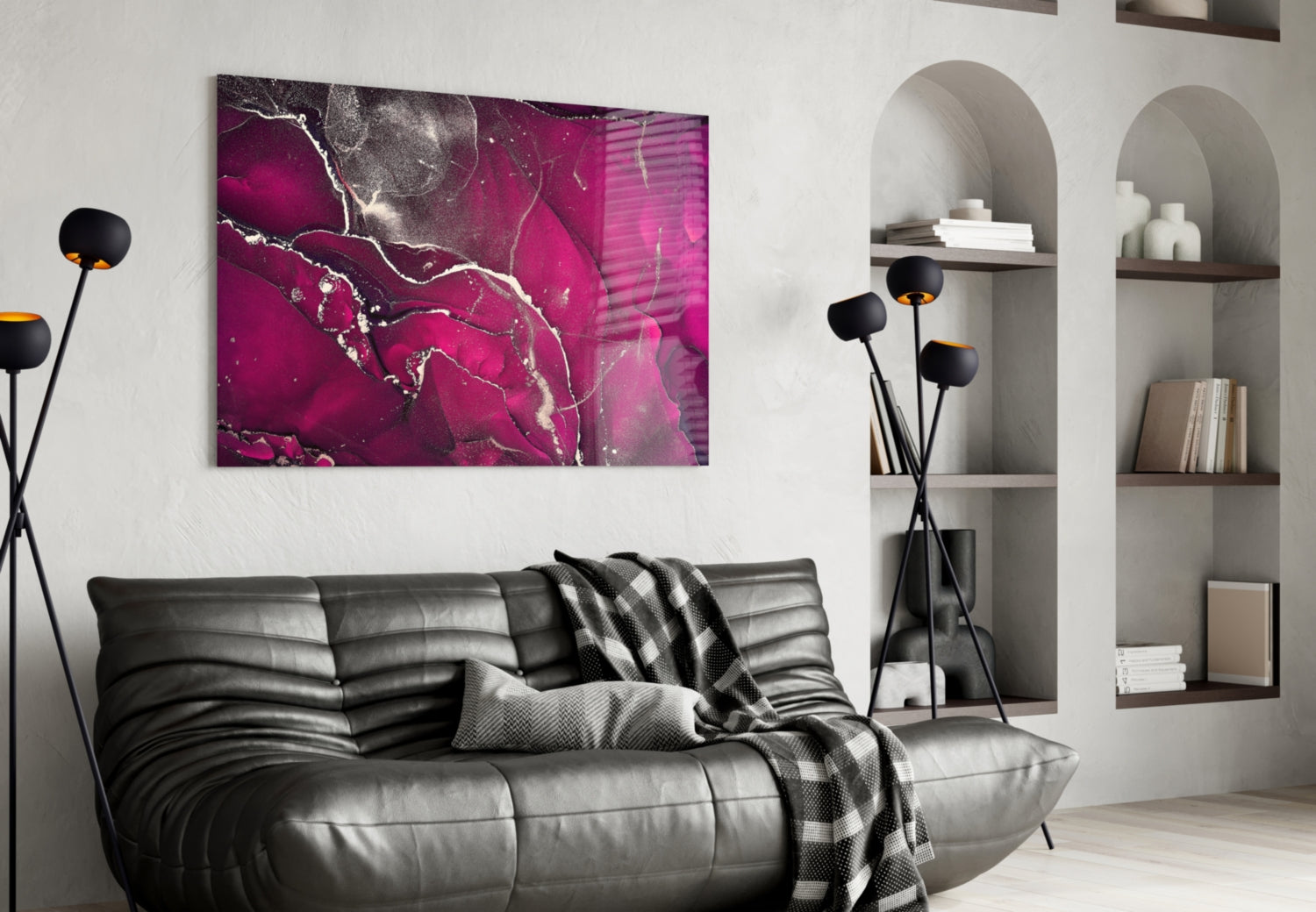 Insigneart USA Insigneart USA Abstract Depth Glass Wall Art
