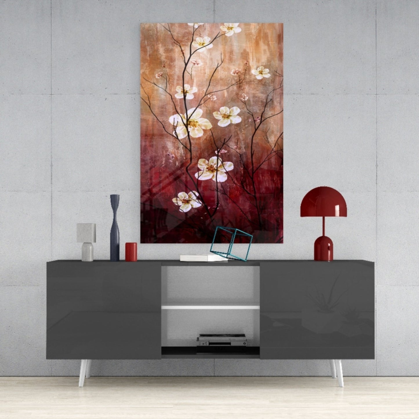 Insigneart USA Insigneart USA Daisies Glass Wall Art