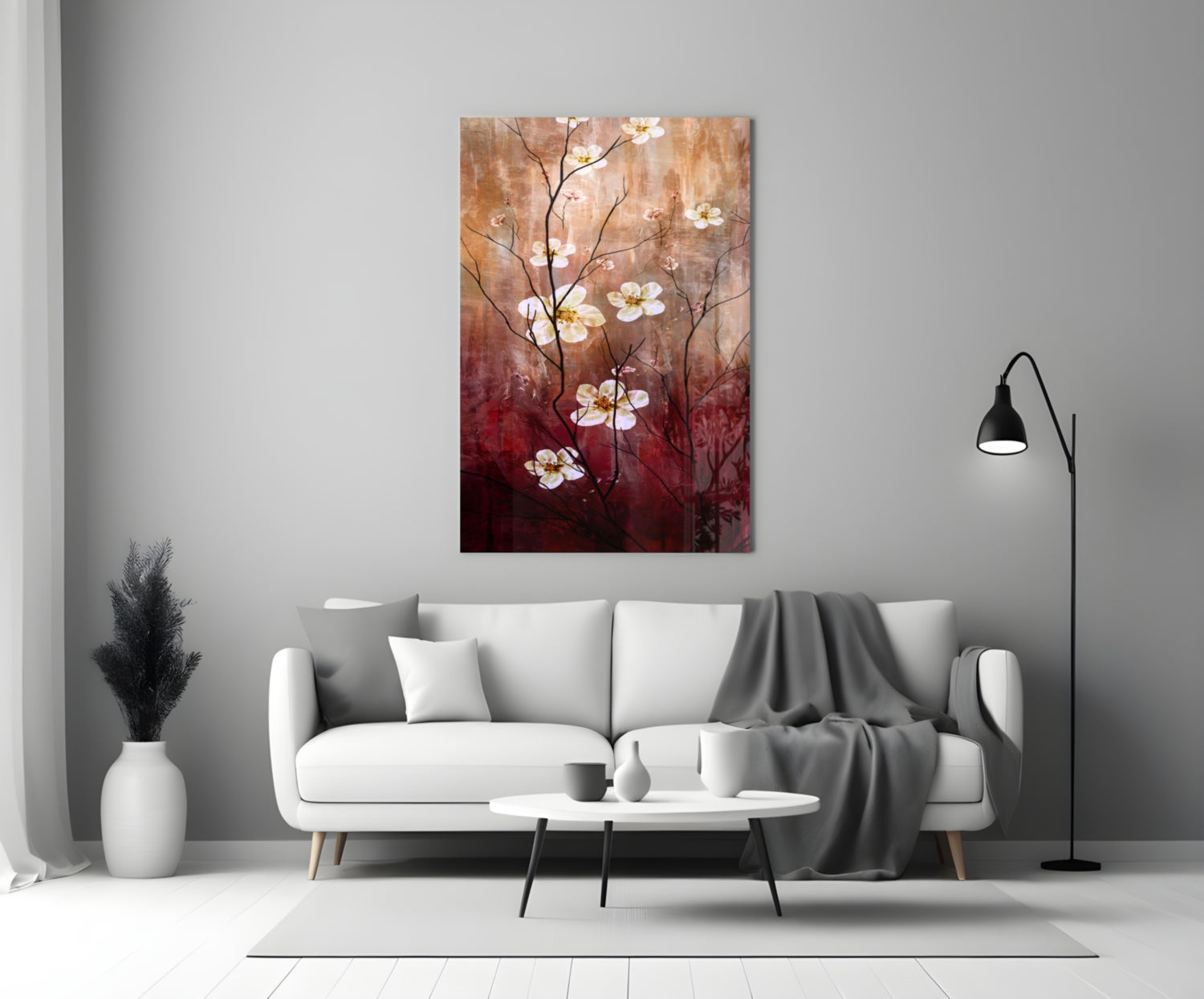 Insigneart USA Insigneart USA Daisies Glass Wall Art