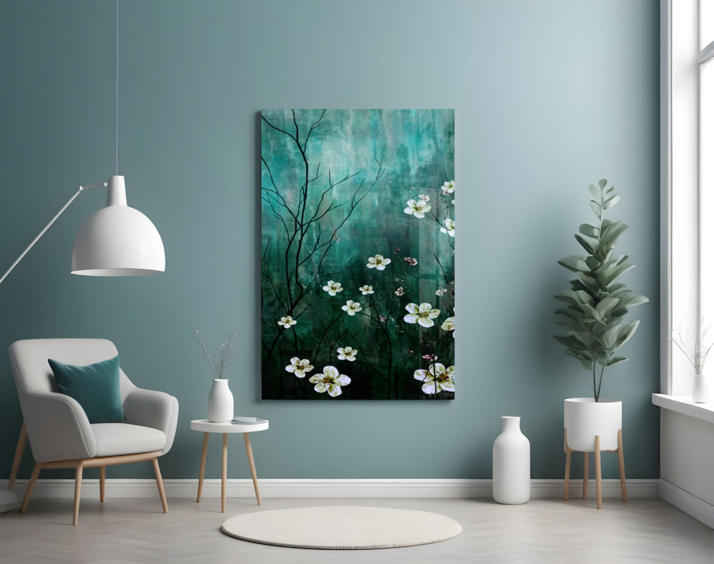 Insigneart USA Insigneart USA Daisies Glass Wall Art