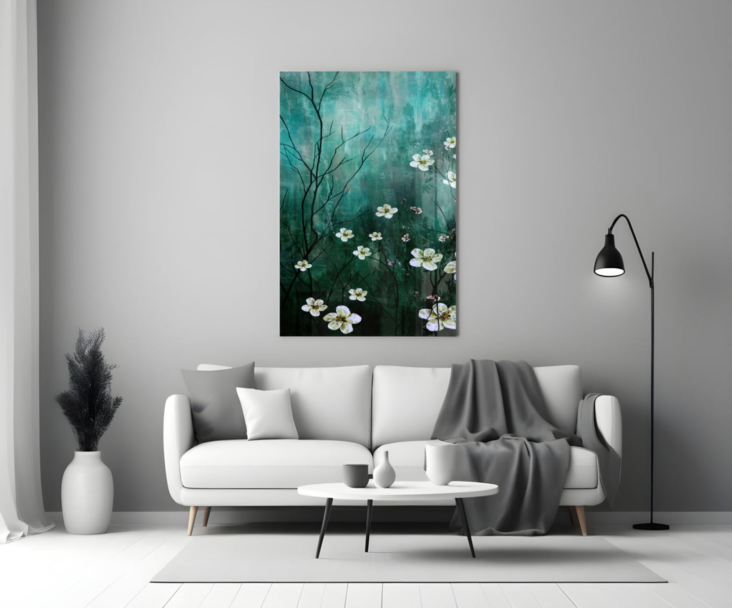 Insigneart USA Insigneart USA Daisies Glass Wall Art