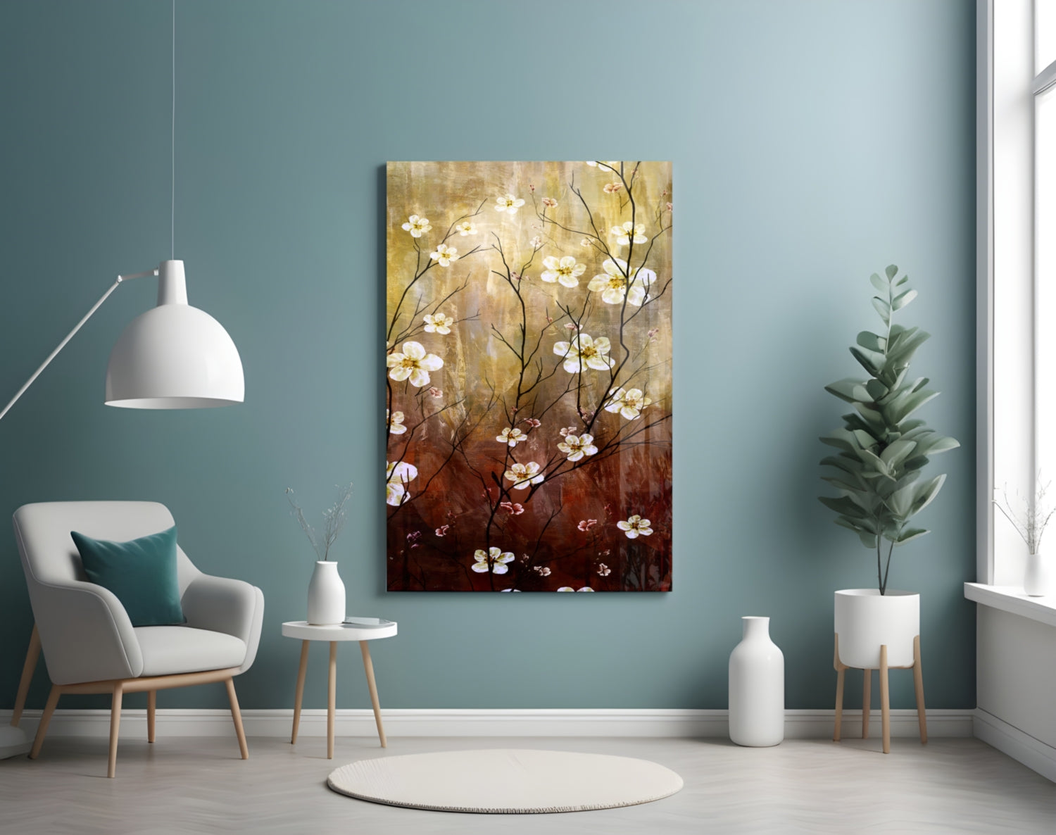 Insigneart USA Insigneart USA Daisies Glass Wall Art