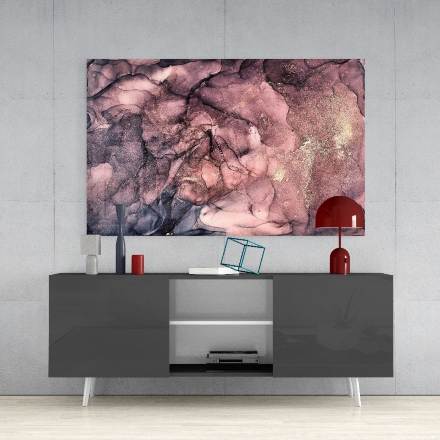 Insigneart USA Insigneart USA Abstract Depth Glass Wall Art