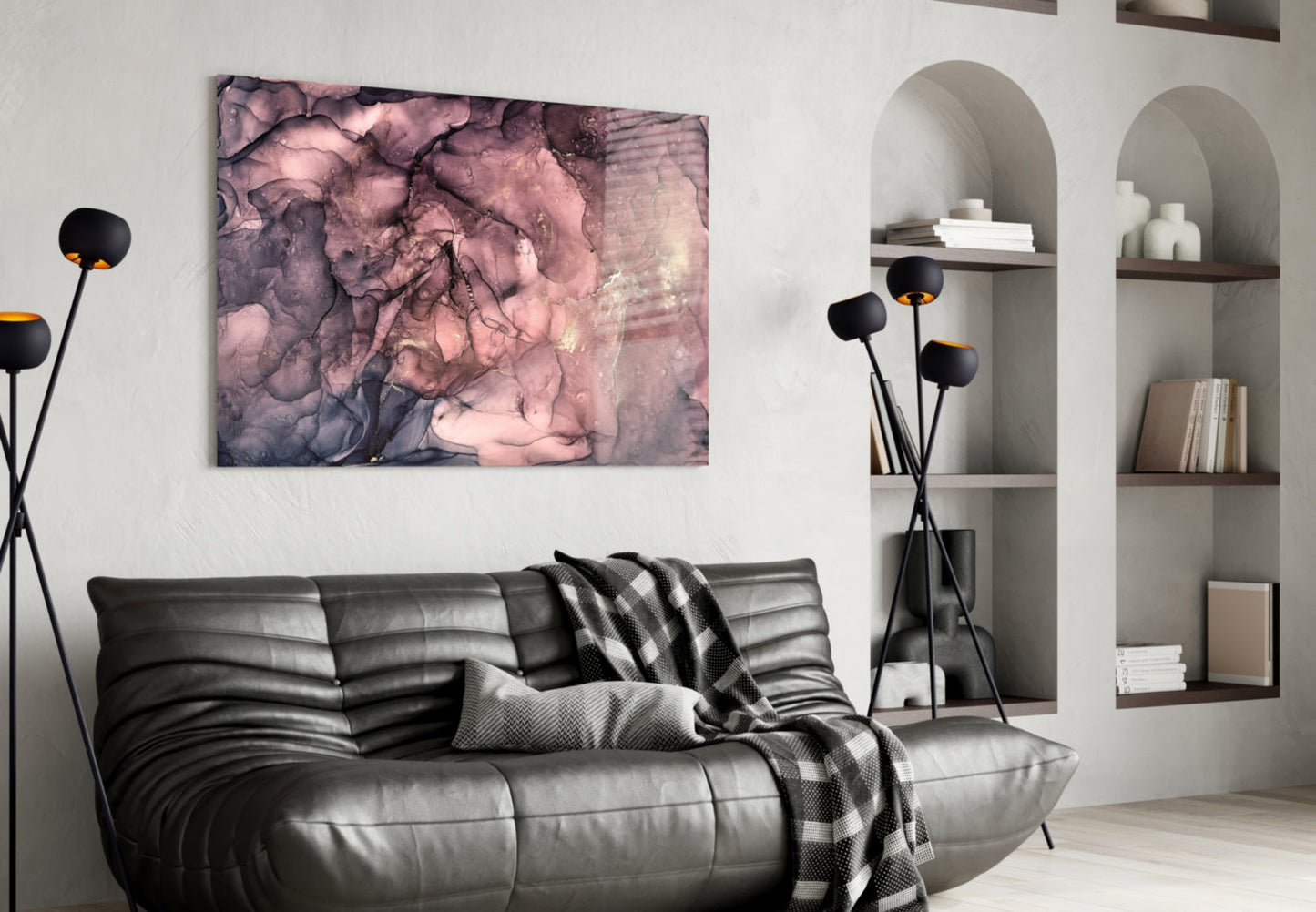 Insigneart USA Insigneart USA Abstract Depth Glass Wall Art