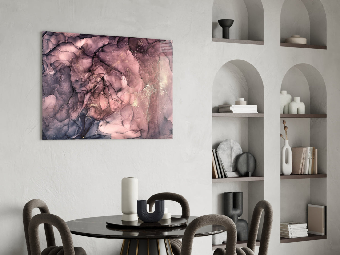 Insigneart USA Insigneart USA Abstract Depth Glass Wall Art